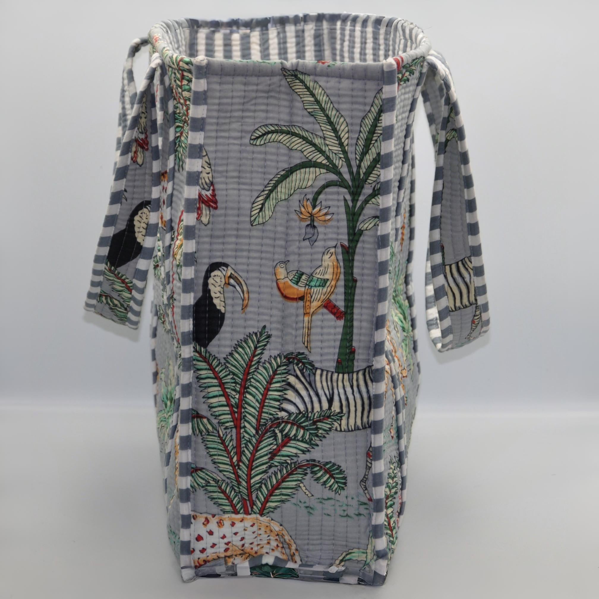 Yala Safari Lilac Tote Bag