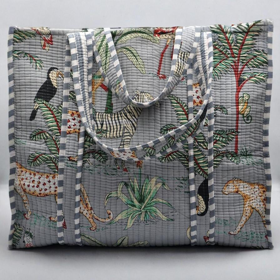 Yala Safari Lilac Tote Bag