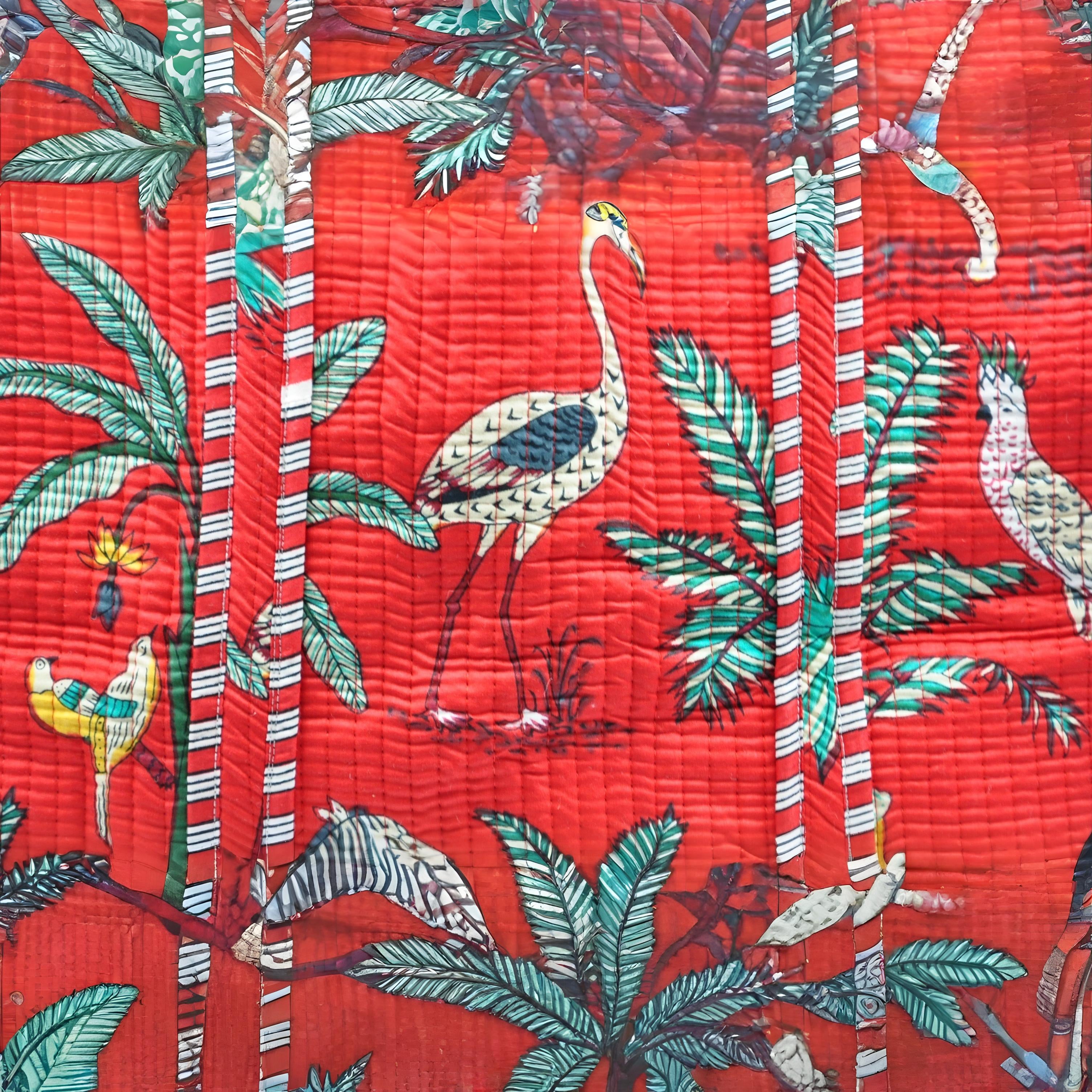 Yala Safari Red Tote Bag