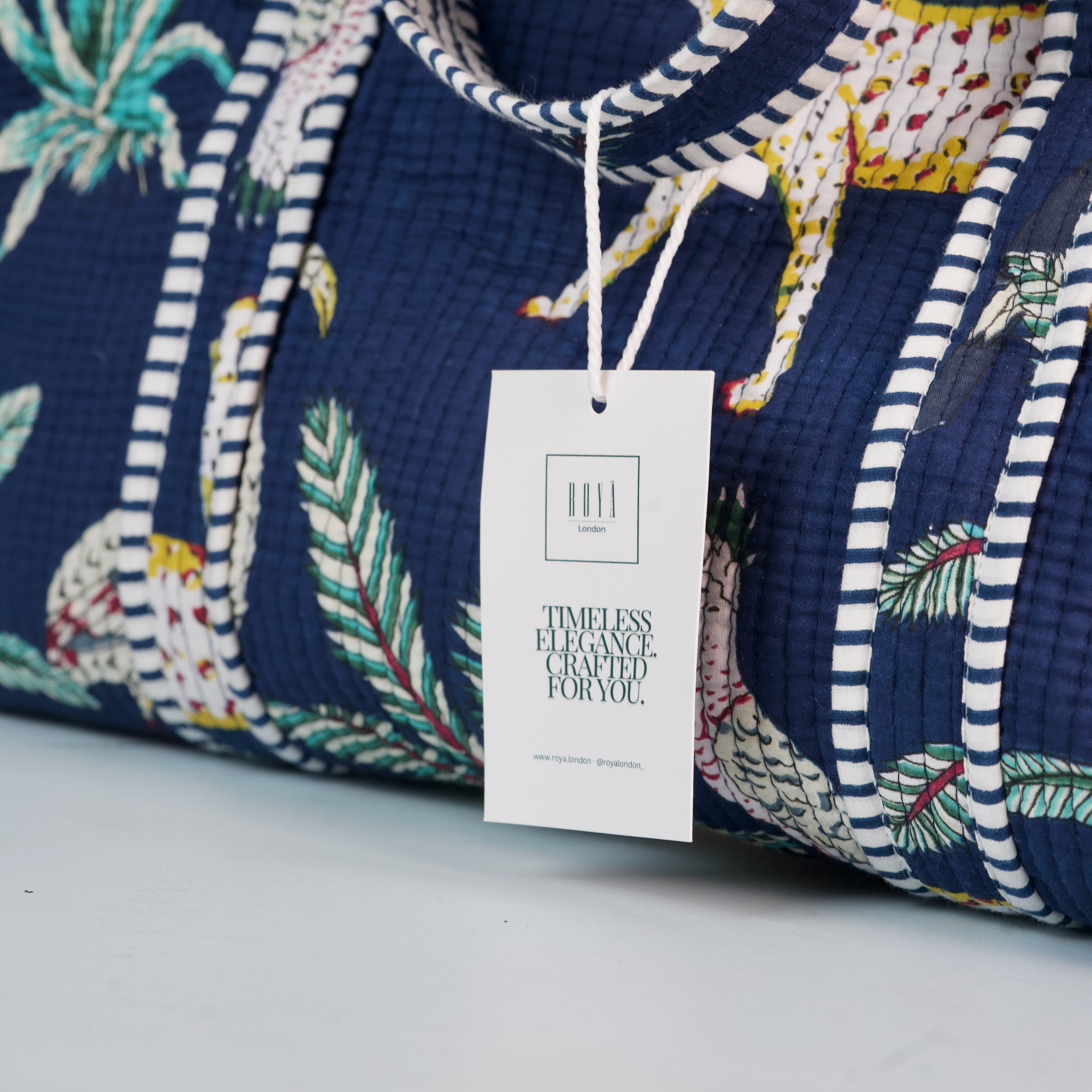 Yala Safari Midnight Tote Bag