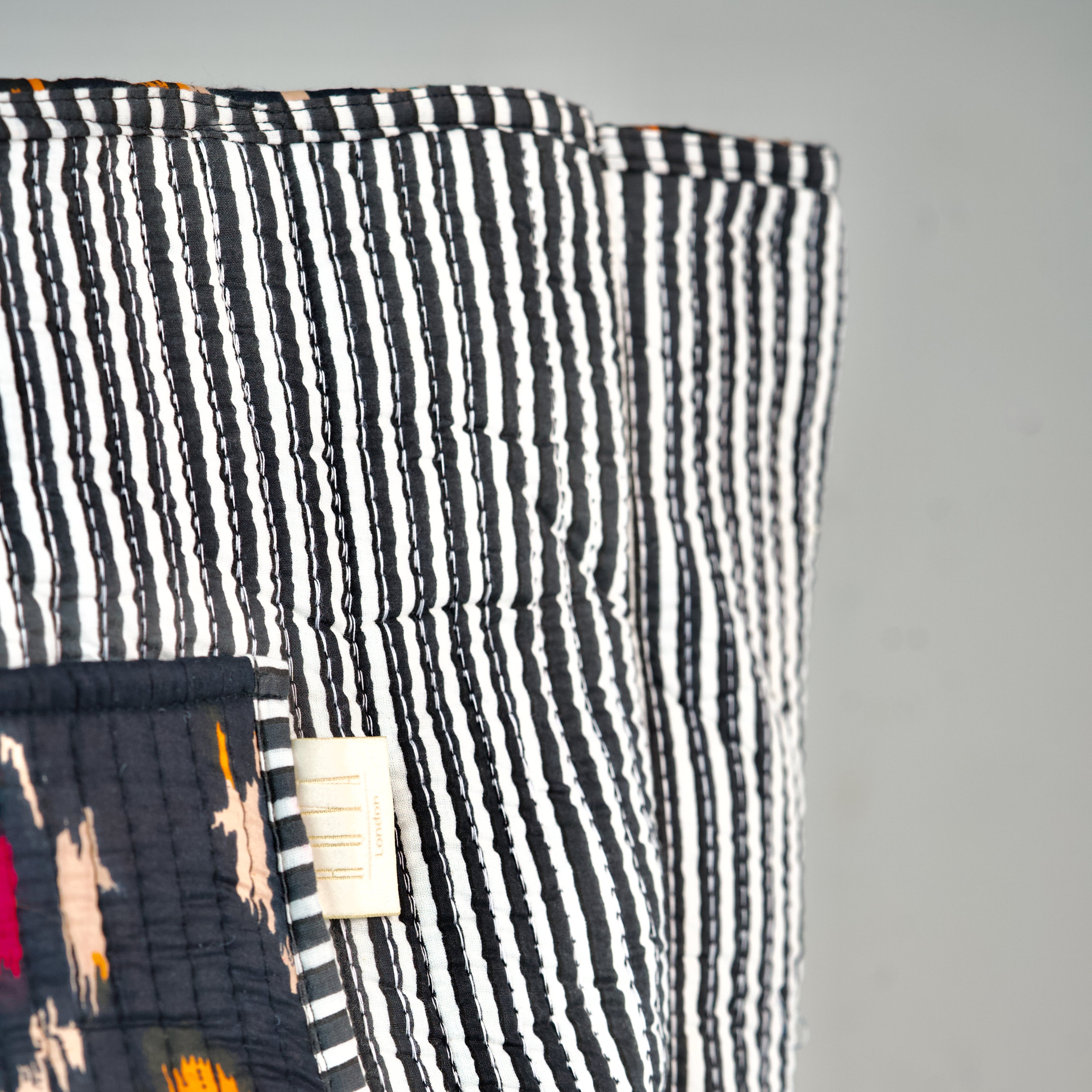 Black Aztec Tote Bag