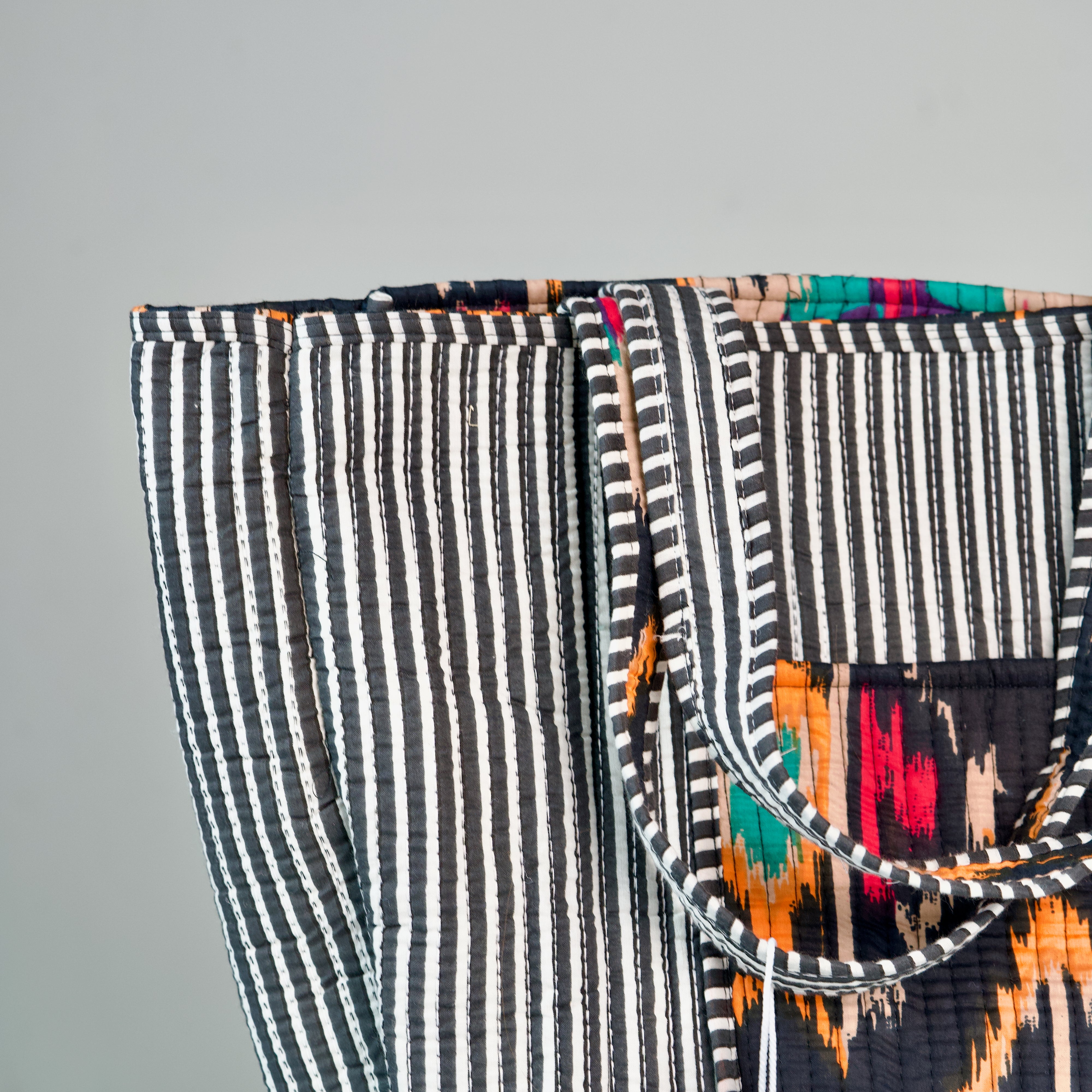 Black Aztec Tote Bag