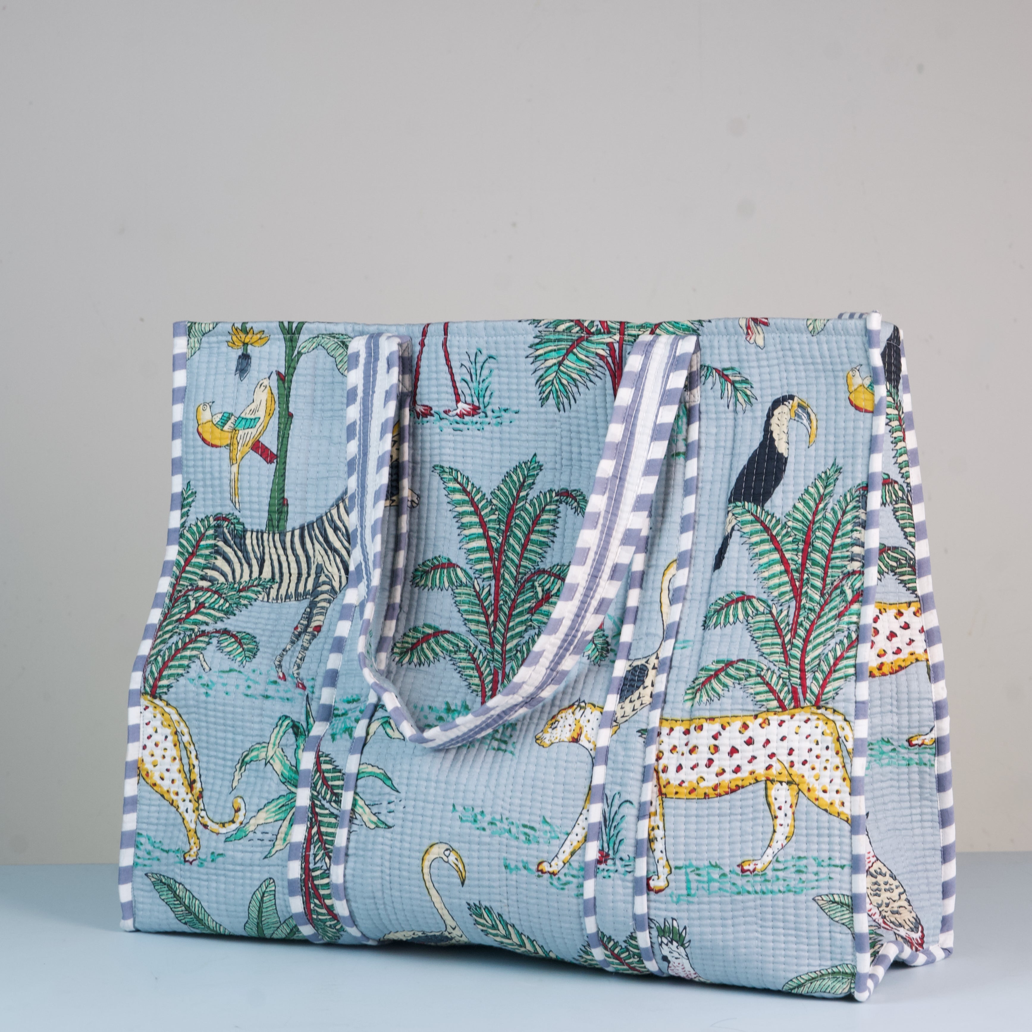 Yala Safari Lilac Tote Bag