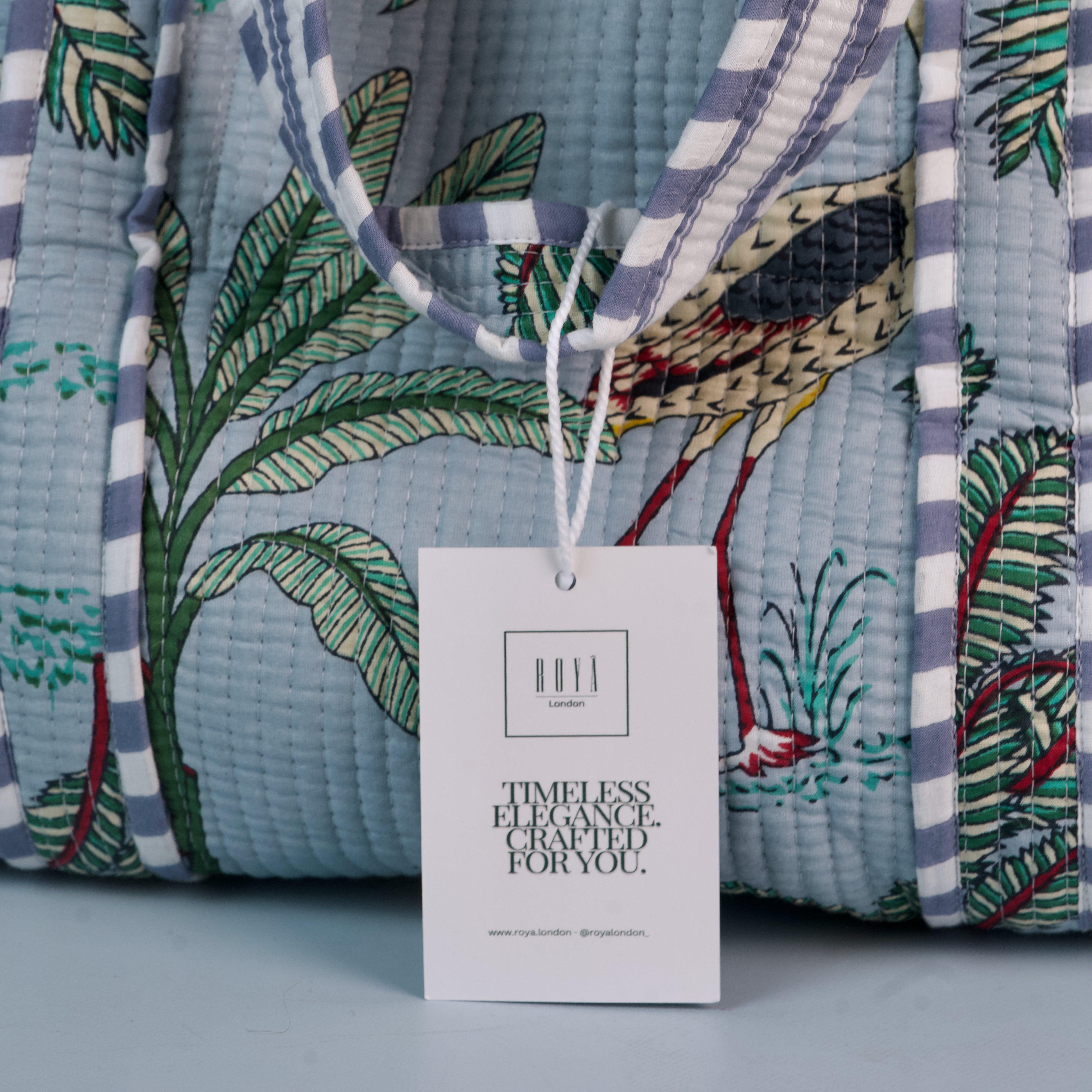 Yala Safari Lilac Tote Bag