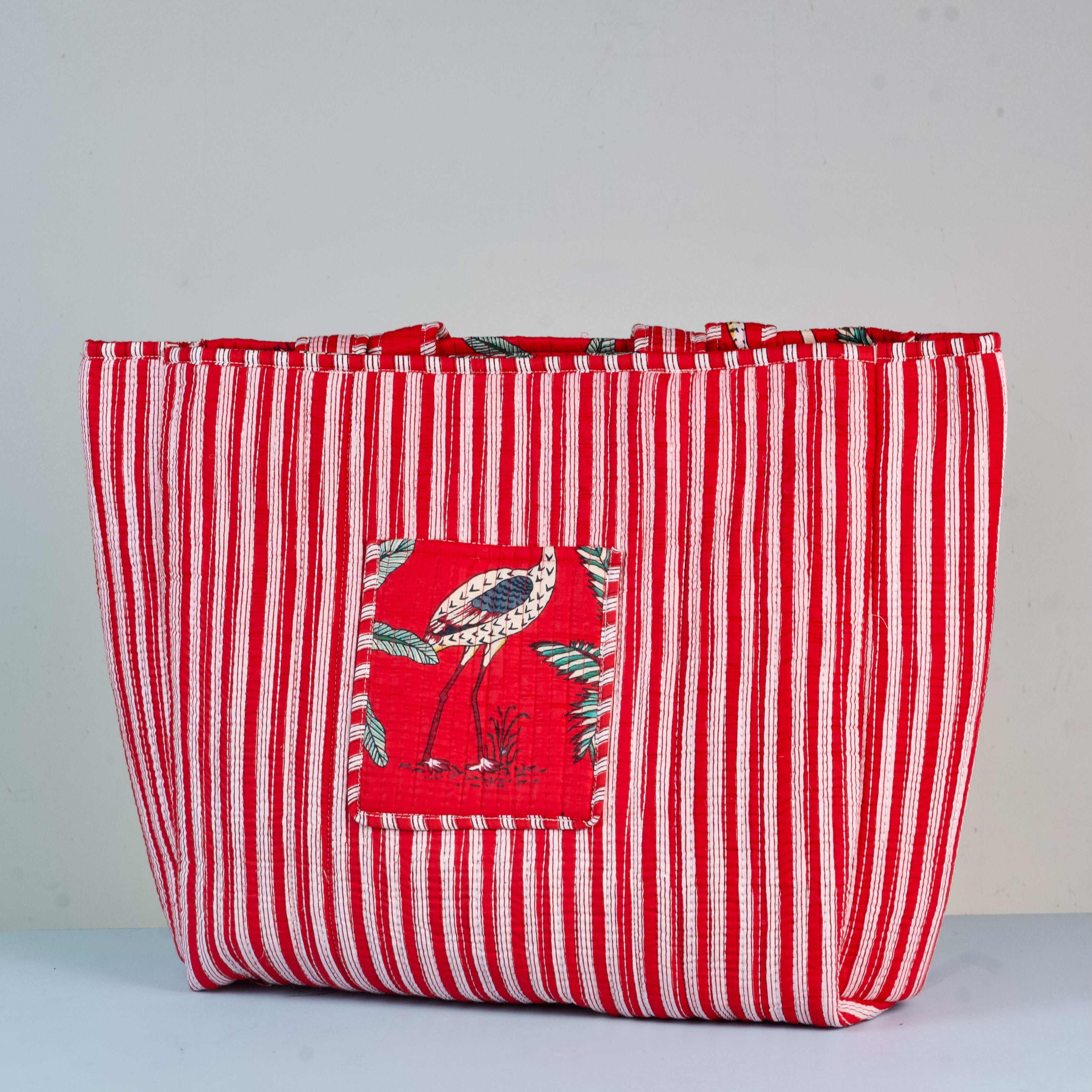 Yala Safari Red Tote Bag