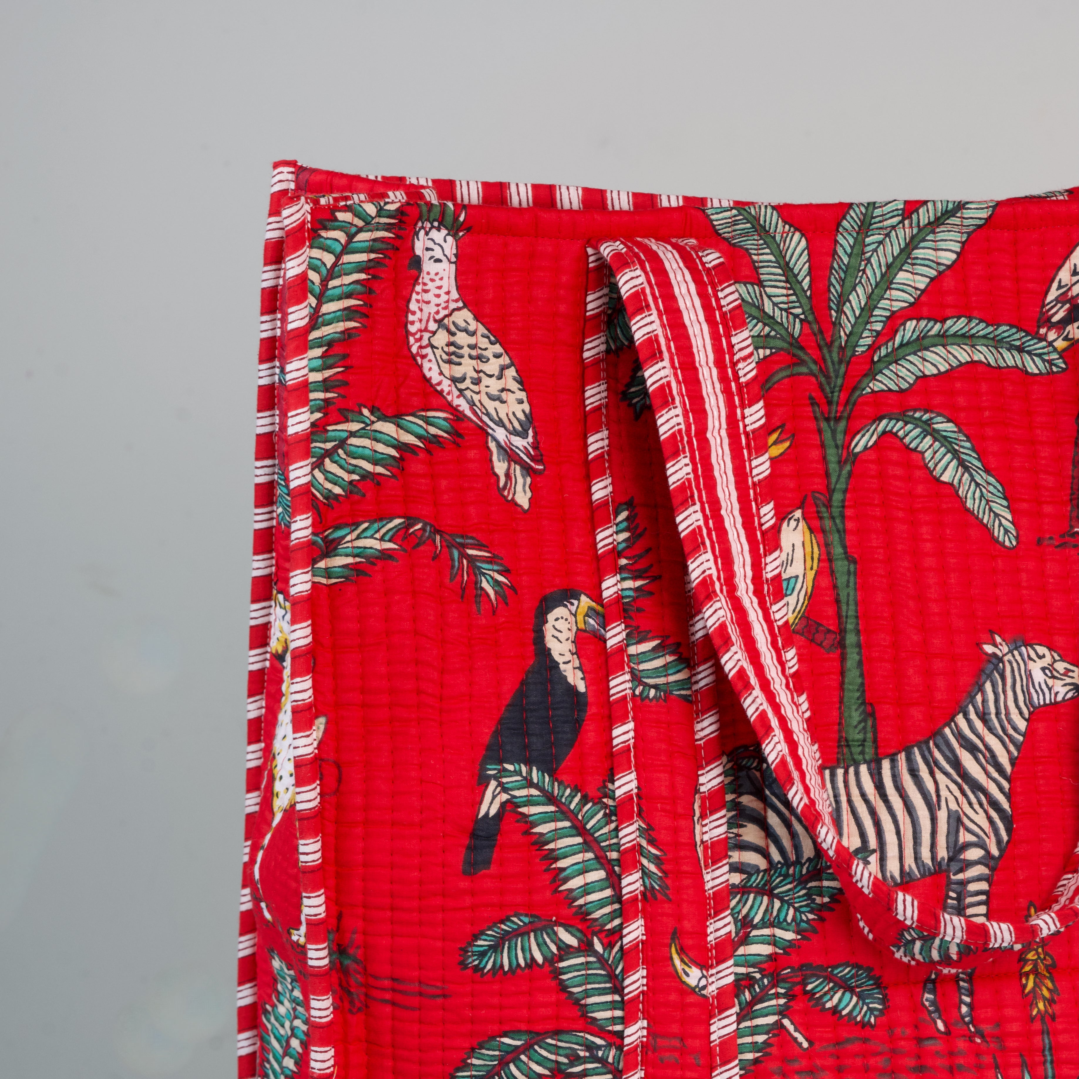 Yala Safari Red Tote Bag
