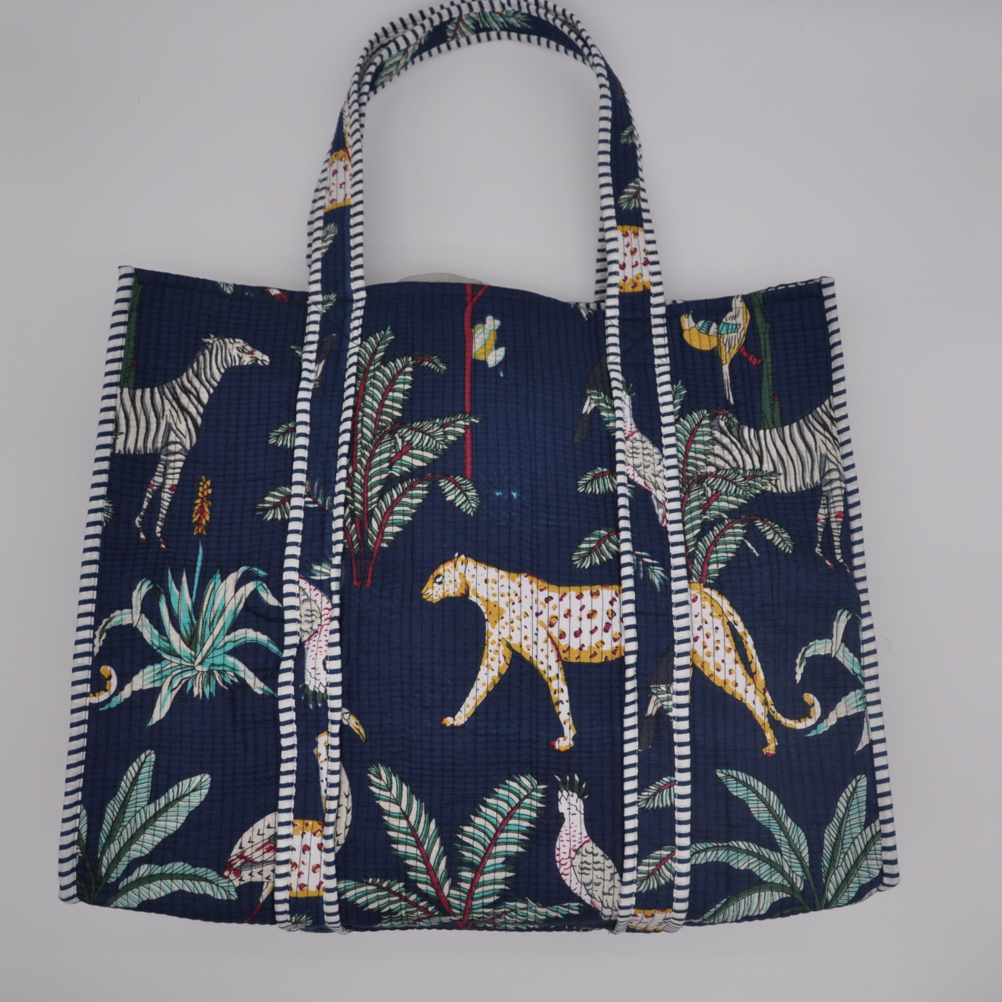 Yala Safari Midnight Tote Bag