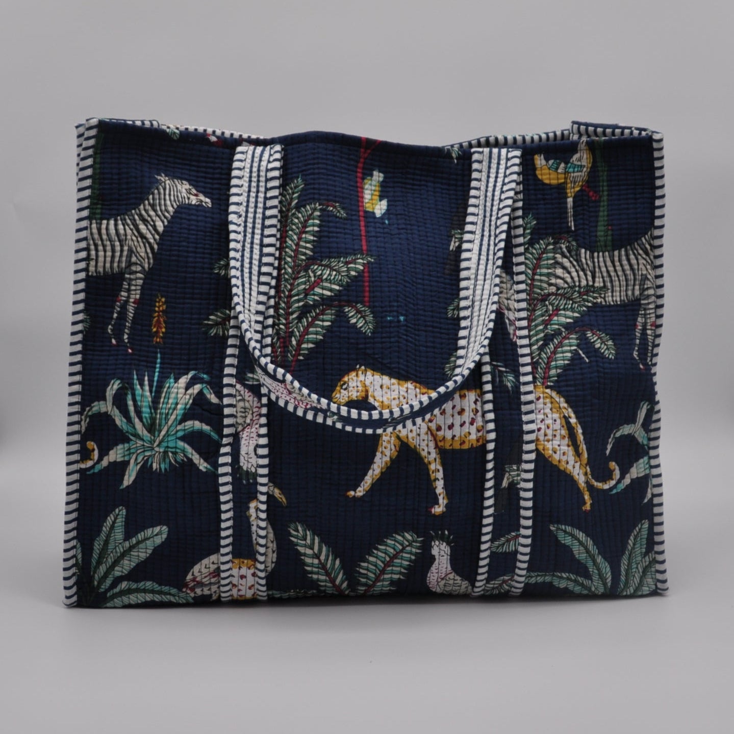 Yala Safari Midnight Tote Bag