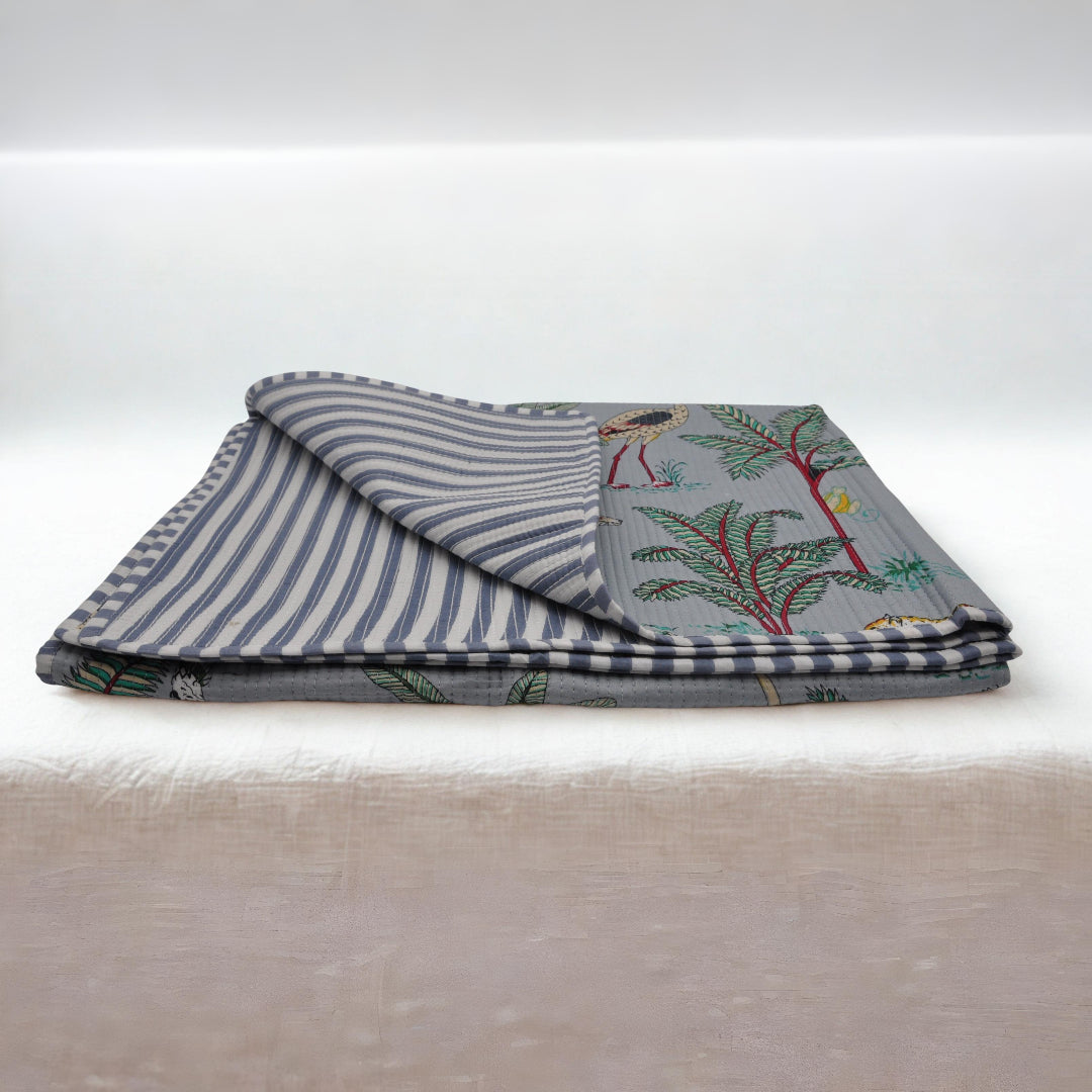 Yala Safari Lilac Blanket