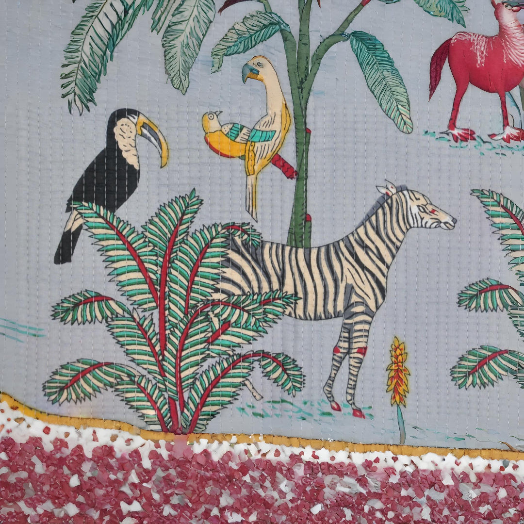 Yala Safari Lilac Blanket