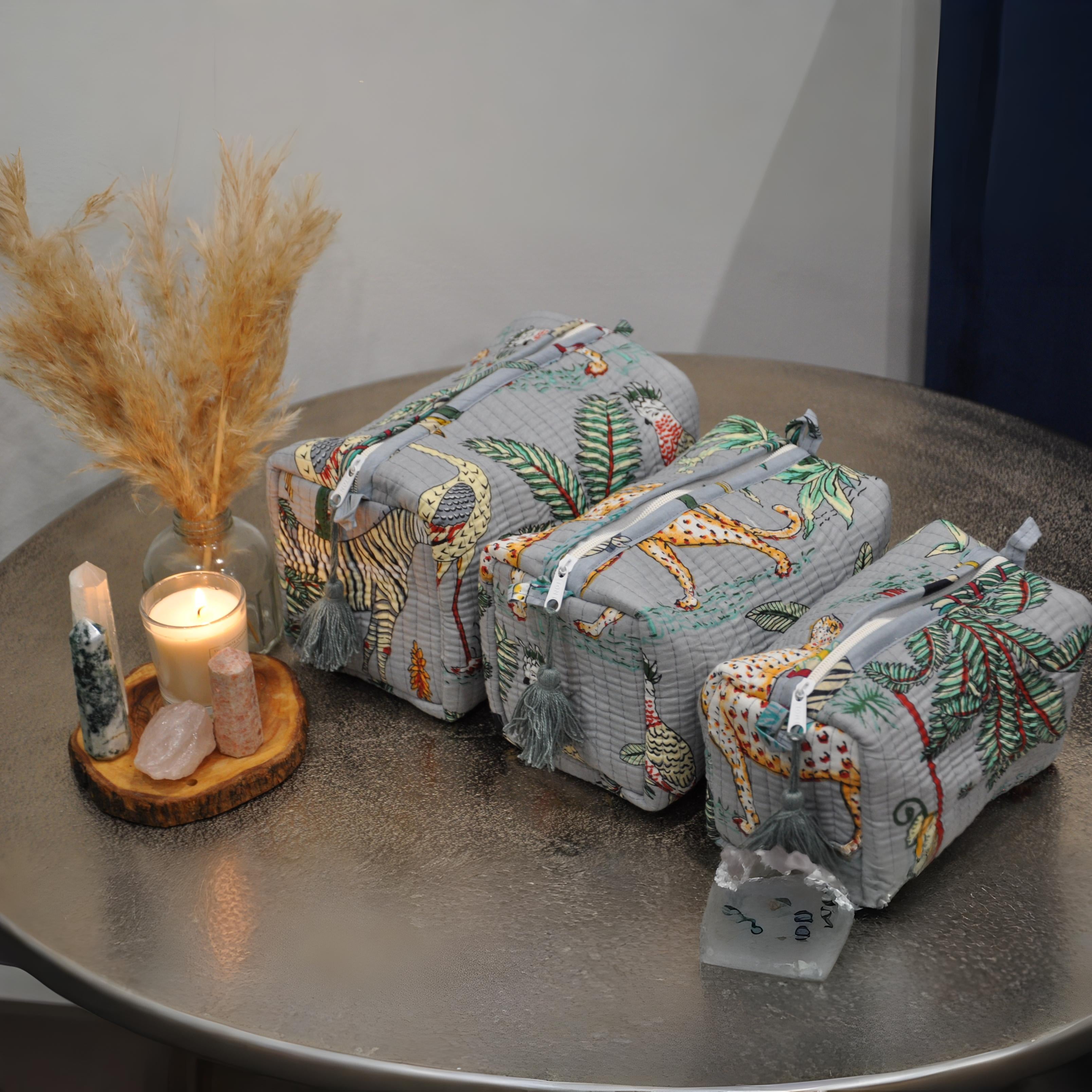 Yala Safari Lilac 3 Piece Travel Set