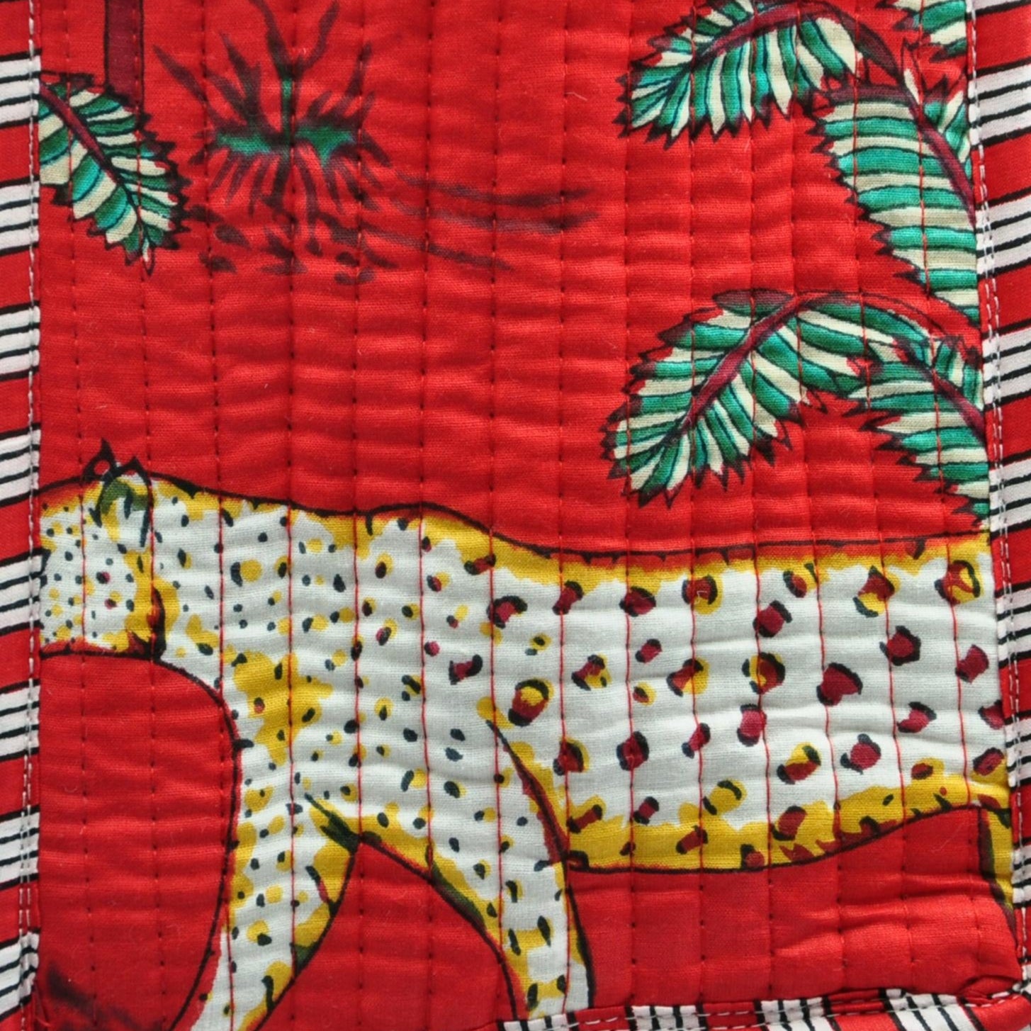 Yala Safari Red Tote Bag